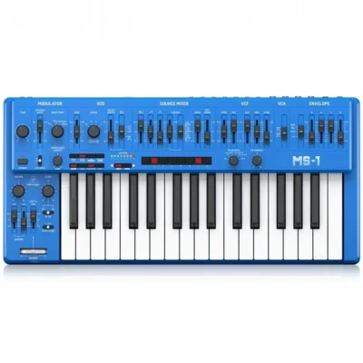 Behringer MS-1-BU Analog Synthesizer with Handgrip - Blue