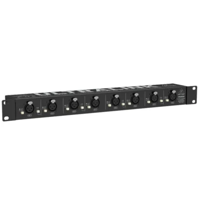 The Behringer Ultra-Flexible 8-Channel MS8000 Microphone Splitter