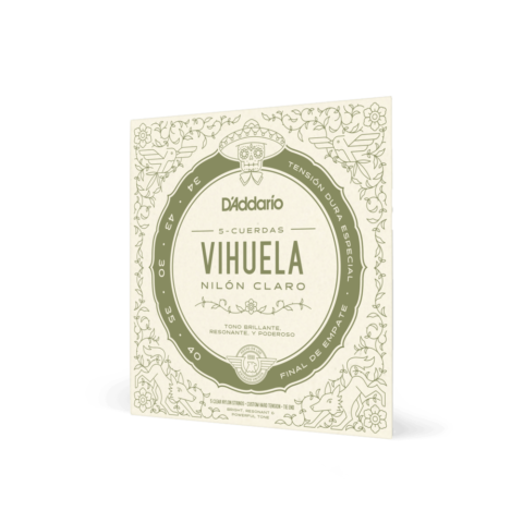 Dƒ??Addario MV10C Vihuela Custom Hard Tension Strings