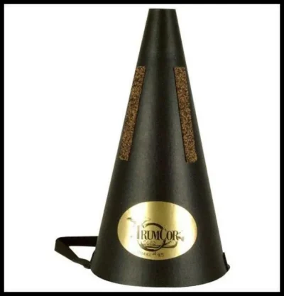 Trumcor #45 Horn Straight Mute Excellent Straight French Horn Mute
