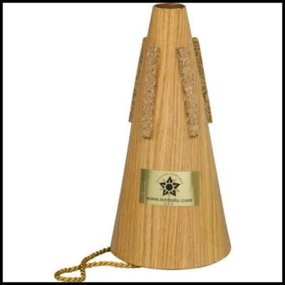 Balu Medium / Small Bell French Horn Straight Mute Amber Finish