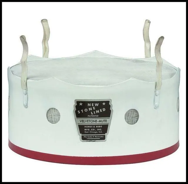 Humes & Berg 172 Bass Trombone Bucket Mute 10 inch