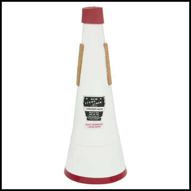 Humes & Berg Stonelined Series Bass Trombone Straight Mute 198 Bass Trombone