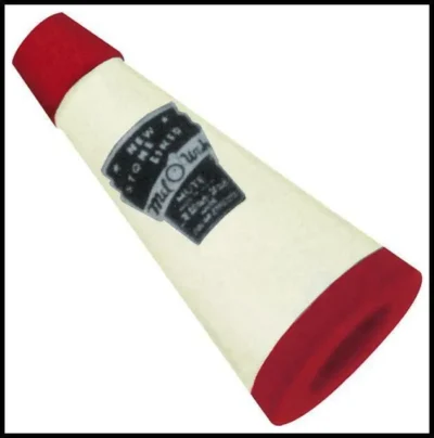Humes & Berg 109 Stonelined Mel-O-Wah Trumpet Mute