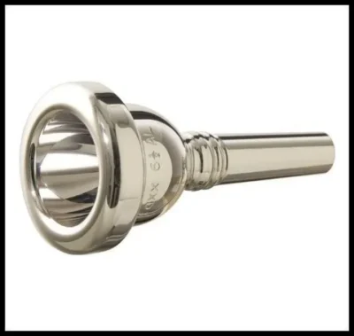 Faxx Trombone Mouthpieces, small shank 6.5AL Silver Plated