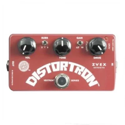 ZVex Vextron Series Distortron - Distortion Guitar Effects Pedal Red