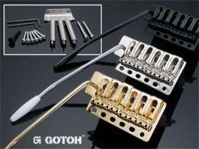 Wilkinson/Gotoh VSVG Vintage Tremolo Bridge - Electric guitar - Black Made in J