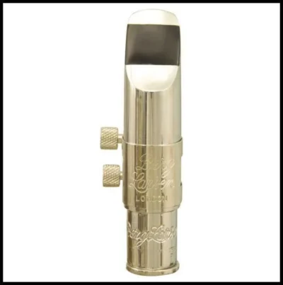 Berg Larsen Metal Alto Saxophone Mouthpiece  100/1 made in London