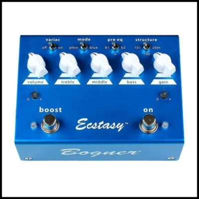 Bogner Ecstasy Blue Overdrive Guitar Effects Pedal New