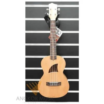 Eddy Finn Ukulele Tenor Uke Traditional Basswood TF-T3 Bone Nut Geared Tuners