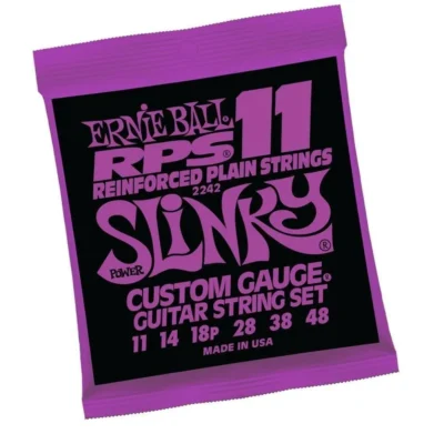 1 Pack Ernie Ball 2242 Power Slinky RPS 11 Electric Guitar Strings 11 - 48 New