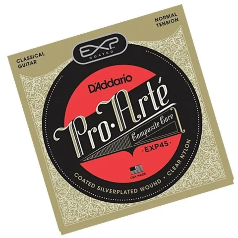 D'Addario EXP45 Coated Nylon Classical Guitar Strings Normal Tension