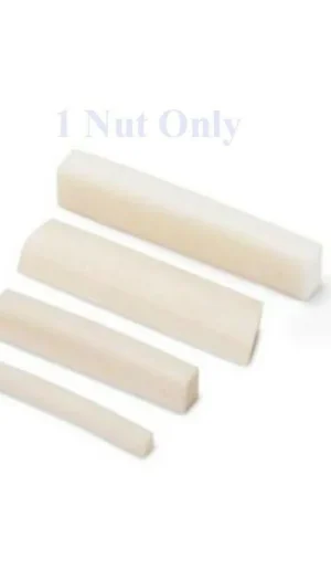 Bleached White Bone Nut Blank for Martin Guitars