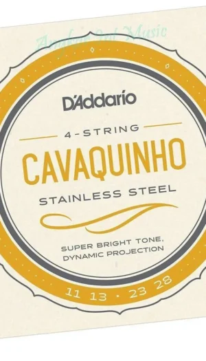 D'Addario J93 Cavaquinho Strings Stainless Steel wound 11 - 28 EJ93