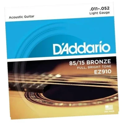 D'Addario EZ910 Great American Bronze Extra Light 11 - 52 Acoustic Guitar Stings