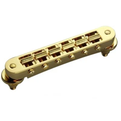 Schaller Guitar Tuneomatic Bridge GTM  Gold  45062 - 12090500 For Les Paul