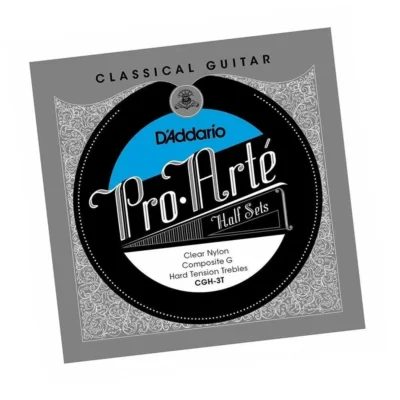 D'Addario CGH-3T Pro-Arte Clear Nylon w/ Composite G Classical Guitar Half Set