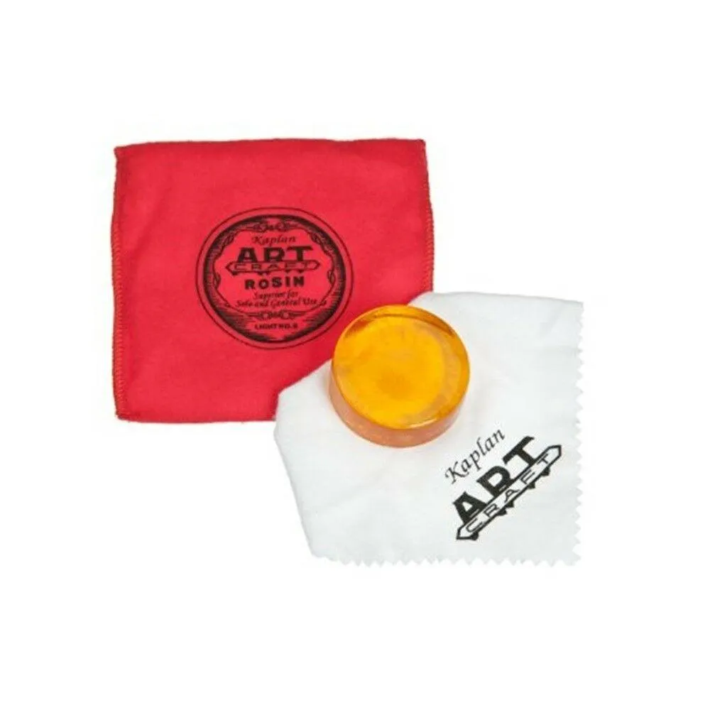 D'Addario Kaplan Artcraft Rosin, Light for Violin Viola and Cello