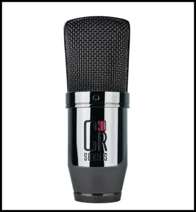 MXL CR30 Large Diaphragm Condenser Microphone with Shockmount and Flight Case