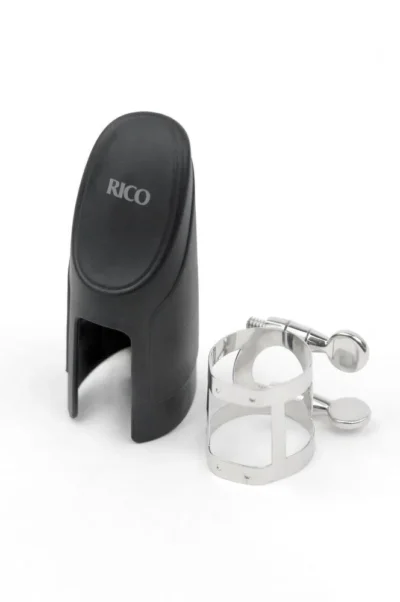 Rico Ligature & Cap, Soprano Saxophone, Nickel