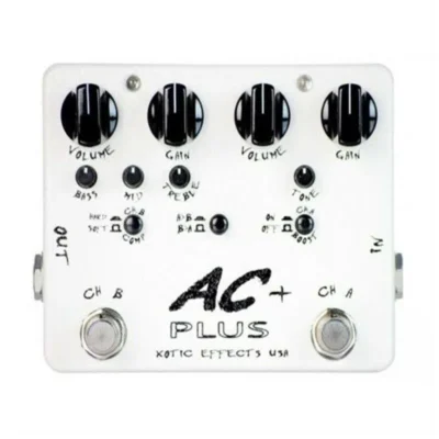Xotic Effects USA -  AC Plus 2-Channel Overdrive Guitar Effects Pedal