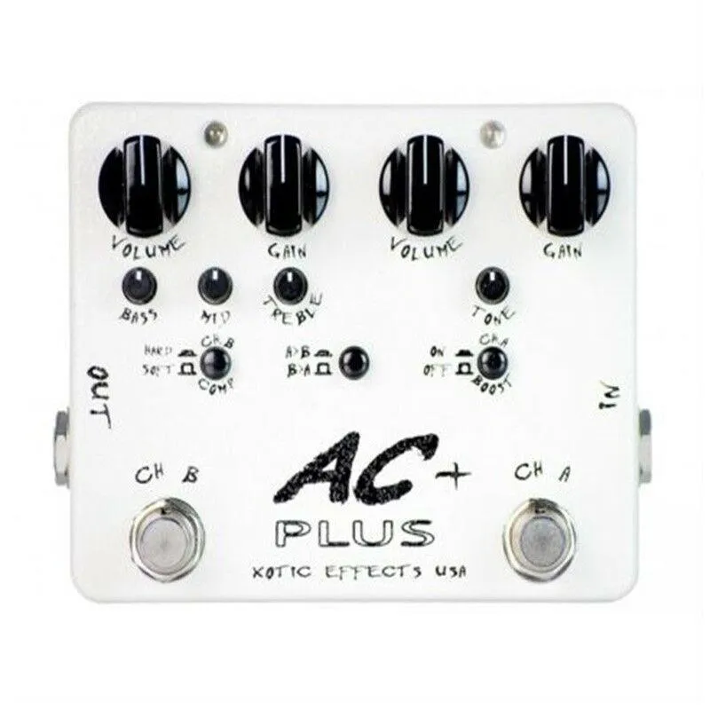 Xotic Effects USA - AC Plus 2-Channel Overdrive Guitar Effects Pedal