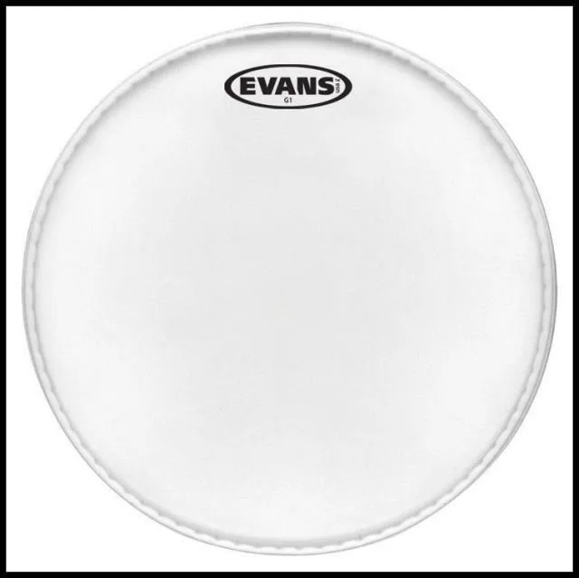 Evans Heads G1 Coated Batter Tom 12" Drumhead 12 inch Drum Head