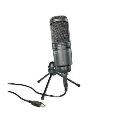 Audio-Technica AT2020USB+ PLUS Cardioid Condenser AT2020 USB Microphone