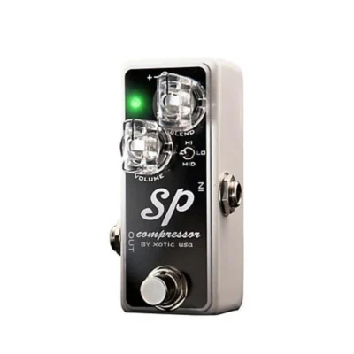 Xotic Effects SP Compressor Guitar Effects Pedal Using OTA as Ross Compressor