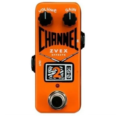 ZVEX Channel 2 Boost / Overdrive Compact Guitar Effects Pedal