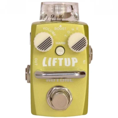 Hotone Liftup Clean Boost Distortion Skyline Series Stomp Guitar Effects Pedal