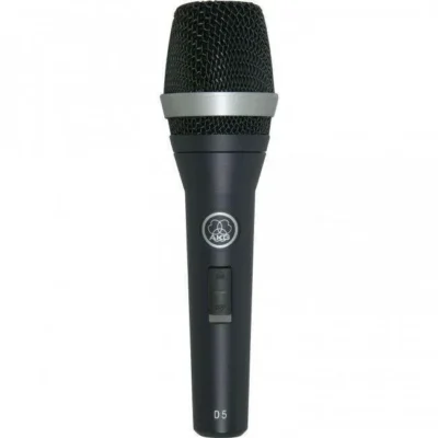 AKG D5S Handheld Dynamic Live Performance Stage Vocal Microphone On Off Switch
