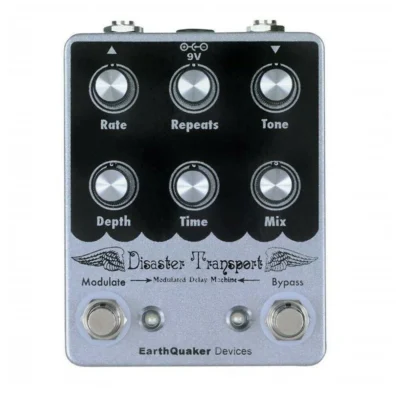 EarthQuaker Devices Disaster Transport Analog Voiced Digital Delay Guitar Pedal