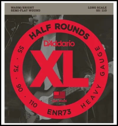 D'Addario ENR73 Half Rounds Heavy Bass guitar Strings  55 - 110