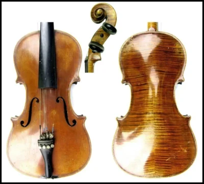 Fine Old German Violin in very Good Condition No Cracks Just needs a set up