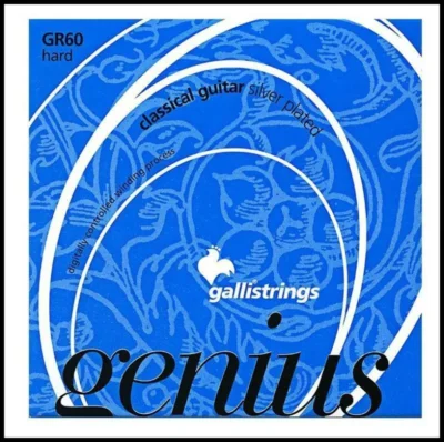 Galli GR60 Genius Classical Guitar Strings Set Hard Tension