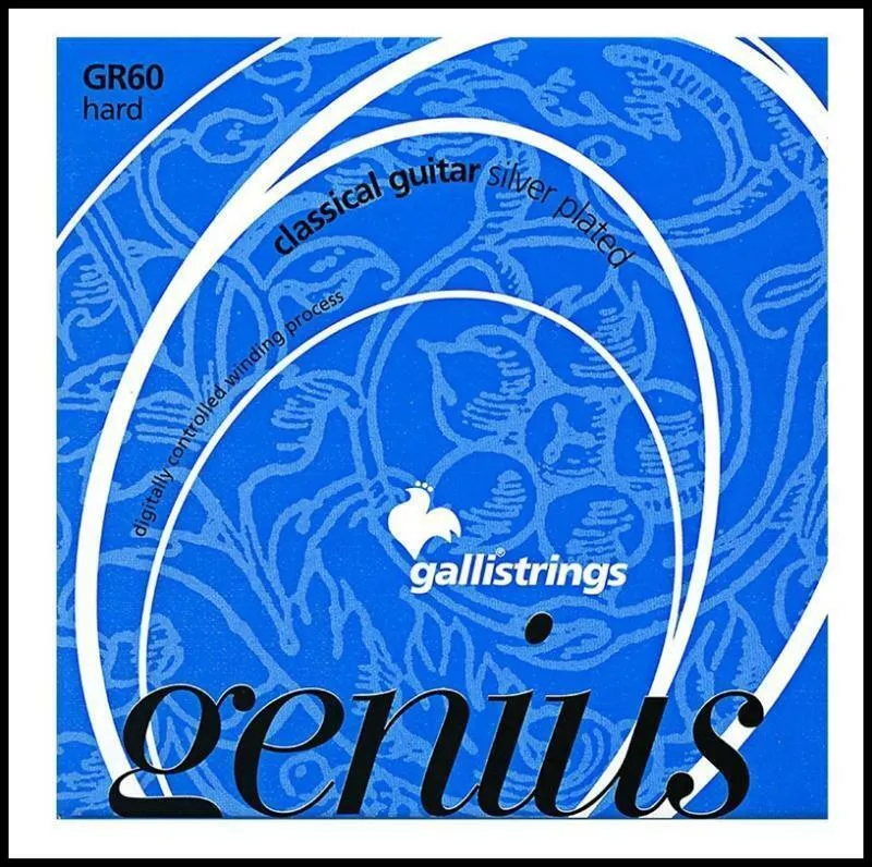 Galli GR60 Genius Classical Guitar Strings Set Hard Tension