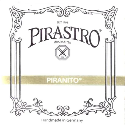 Pirastro Violin Piranito Single D String 1/8 Size  Made in Germany