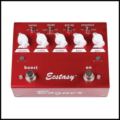 Bogner Ecstasy Red Overdrive Guitar Effects Pedal New