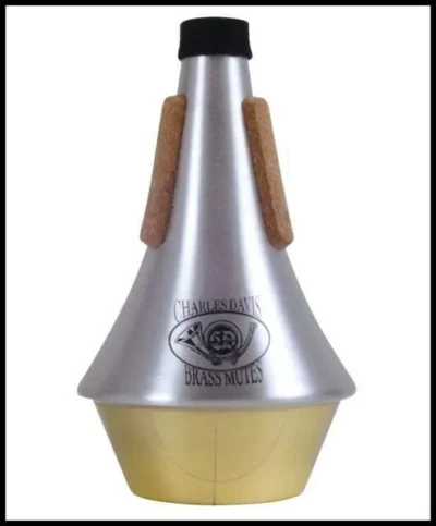 Davis Straight Trumpet Mute Series Cd171B - Straight Mute Brass Bottom.