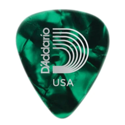 Planet Waves 12 Standard Picks Celluloid Heavy Gauge Green Pearl 1.00 mm