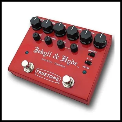 Truetone V3 Jekyll + Hyde Overdrive + Distortion Guitar Effects Pedal V3JH