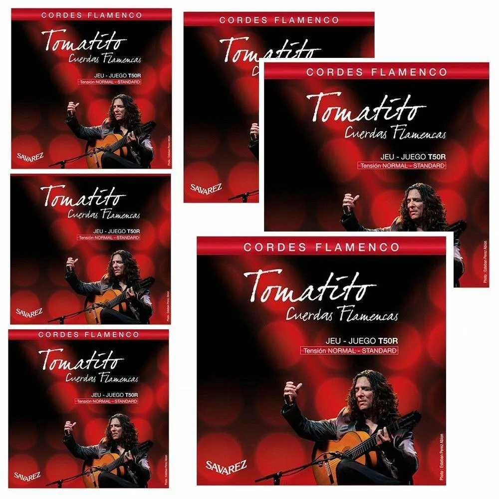 Savarez T50R Tomatito Flamenco Guitar Strings Normal Tension