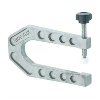 Shop Fox D2804 6-Inch Aluminum Deep Reach C-Clamp For Violin / Guitar