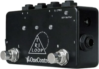 One Control Tri-Loop Effects Loop Guitar Pedal Onecontrol