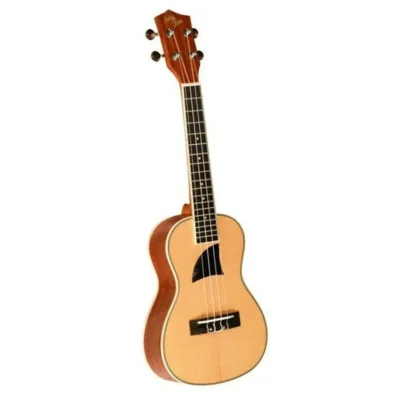 Eddy Finn Ukulele Soprano Spruce Top Mahogany Back + Sides EF-13S Aquila Strings