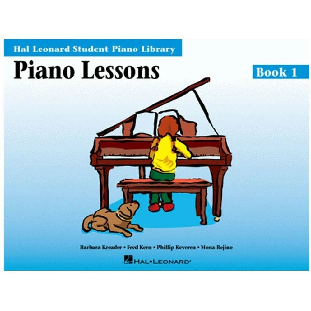Hal Leonard Piano Lessons Book 1 HLSPL Student Instruction Book