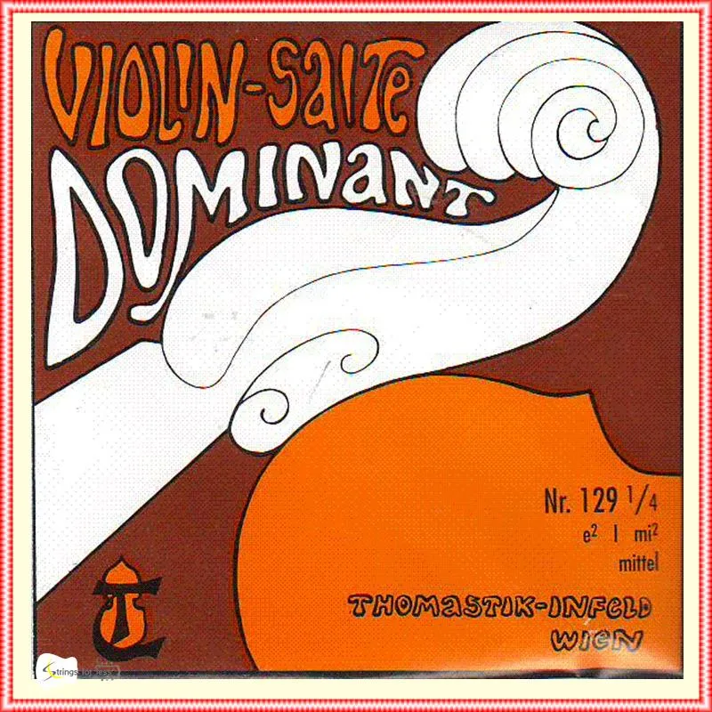 Thomastik-Infeld 129 Dominant Violin Single E String 1/4 Size Chrome Ball End