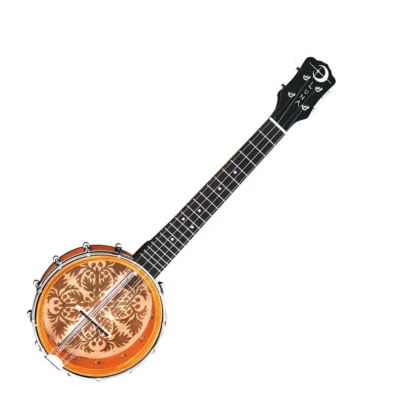 Luna UKE B8 ULU 8-Inch Concert Banjolele Tobacco Burst Banjo / ukulele