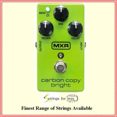 MXR M269SE Carbon Copy Bright Analog Delay Guitar Effects Pedal